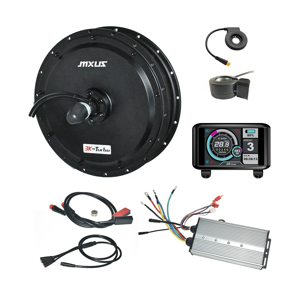 Ebike Conversion Kit 72V 3000W - MXUS bicicleta eléctrica 135mm motocicleta 72V