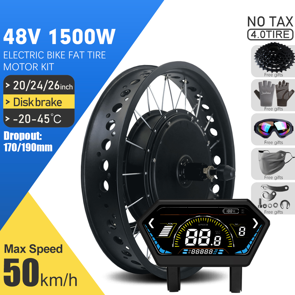 Ebike Conversion Kit 72V 3000W - Kit de motor eléctrico para bicicleta