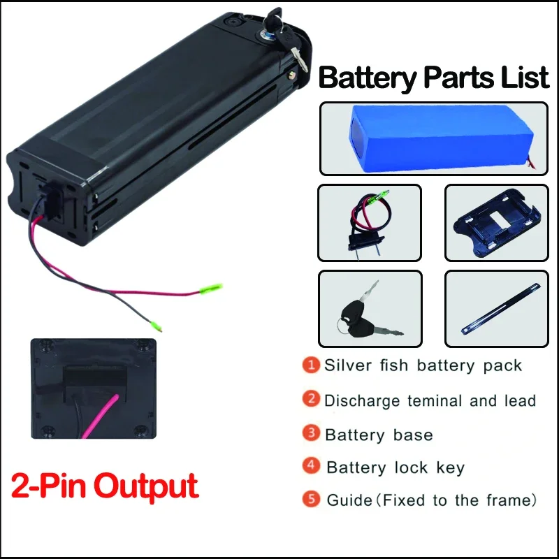 36v48v52v 60v 72v Bafang 1000w - Electric Bicycle Battery 72V 30Ah reseña y precio