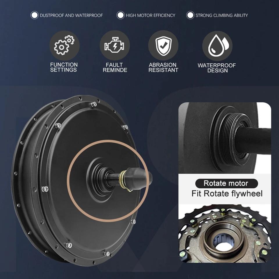Motor de Bicicleta Eléctrica M - Ebike Conversion Kit 72V 3000W reseña y precio
