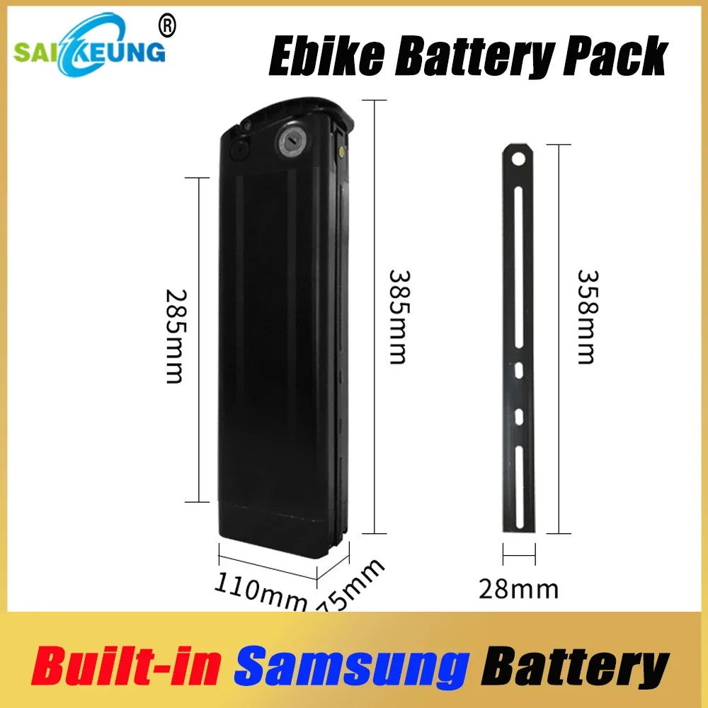 Bicicleta eléctrica SilverFish - Ebike Battery 48V 20Ah Hailong reseña y precio
