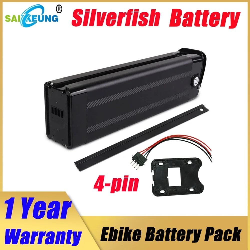 Bicicleta eléctrica SilverFish - Ebike Battery 48V 20Ah Hailong reseña y precio
