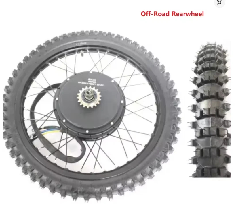 Kits de conversión de rueda tr - 72V 5000W Hub Motor Kit reseña y precio