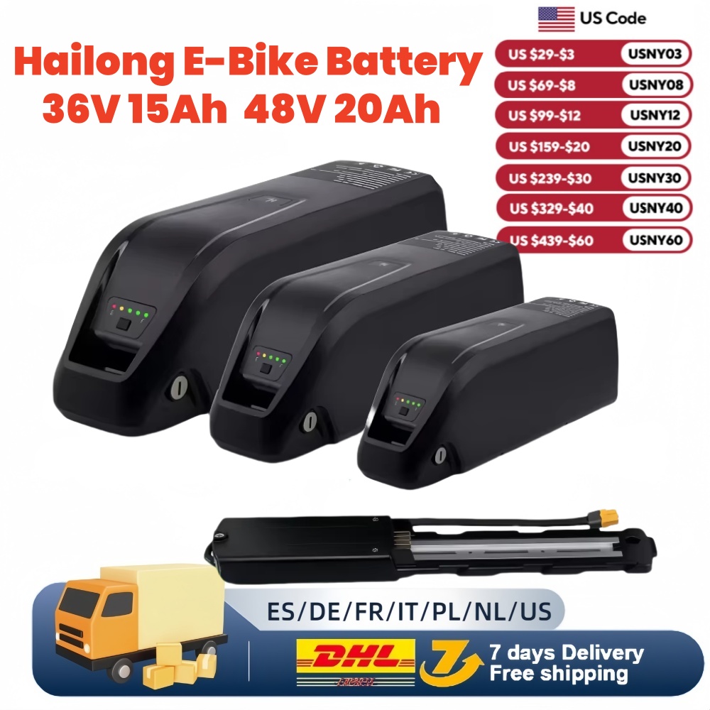 Batería de bicicleta eléctrica - Ebike Battery 48V 20Ah Hailong reseña y precio